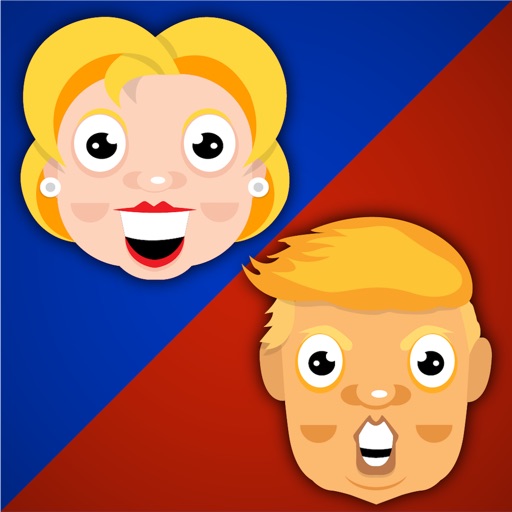White House Fight: Donald vs Hillary Icon
