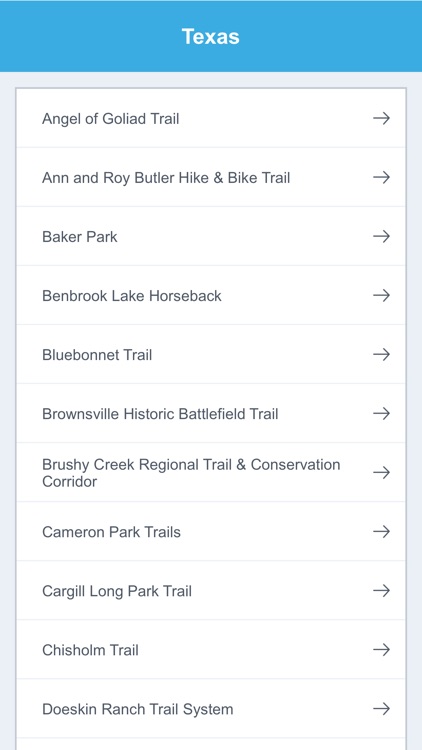 Texas National Recreation Trails