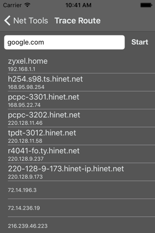 Network Analyzer Tool -Ping IP, LAN Scan screenshot 3