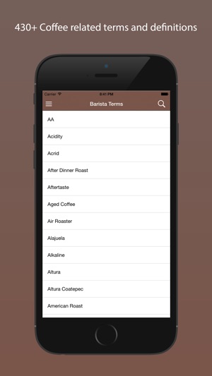 Barista Coffee Glossary: A Comprehensive Cafe Dictionary(圖1)-速報App