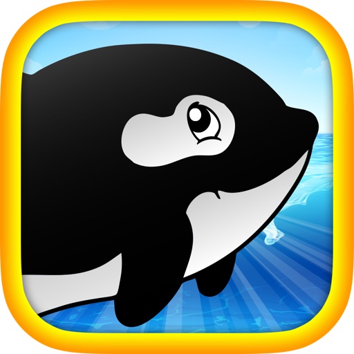 Olly the Orca FREE - Dash this mighty whale full with evil fish! icon