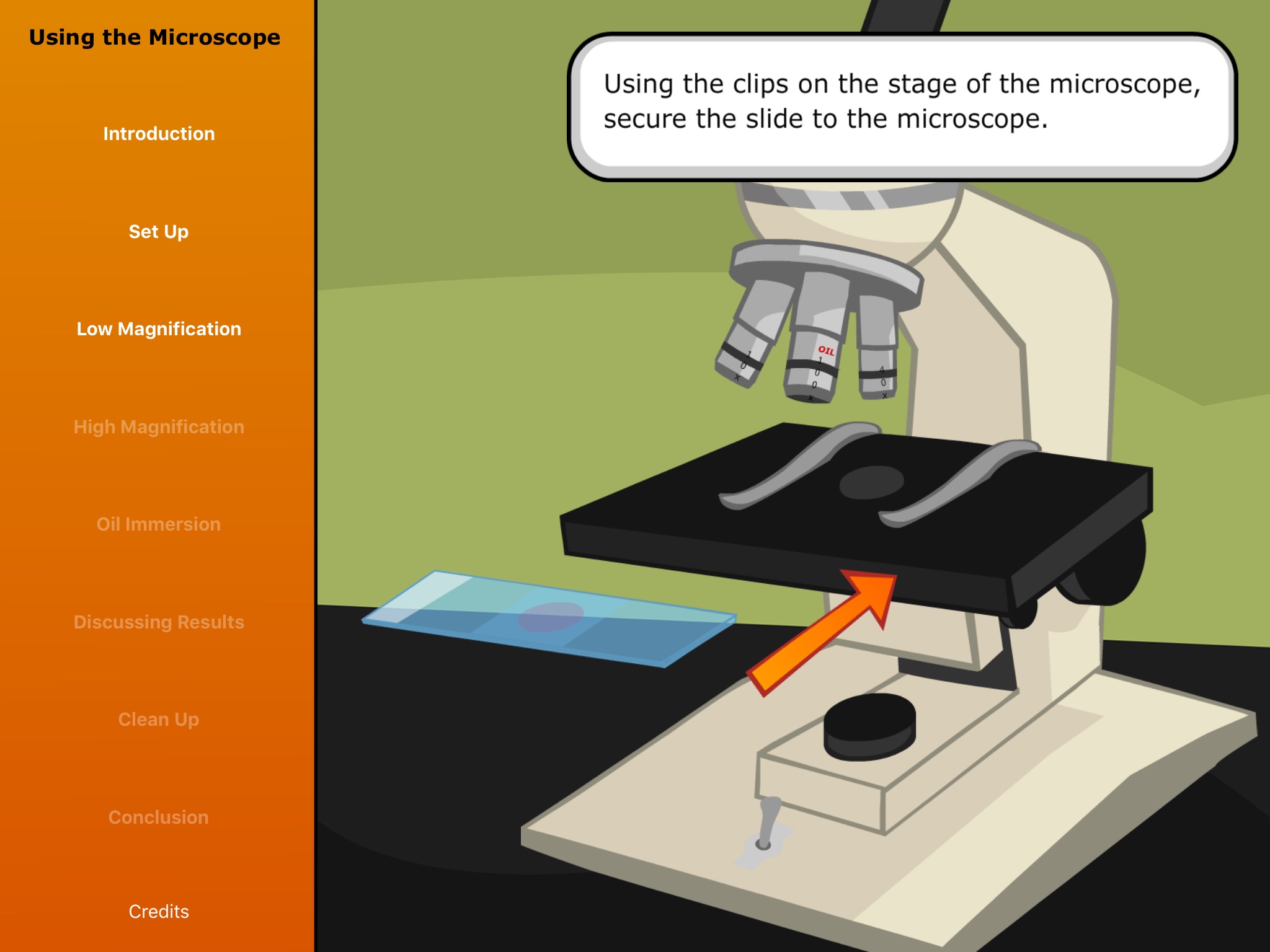 Virtual Labs: Using a Microscope screenshot 3