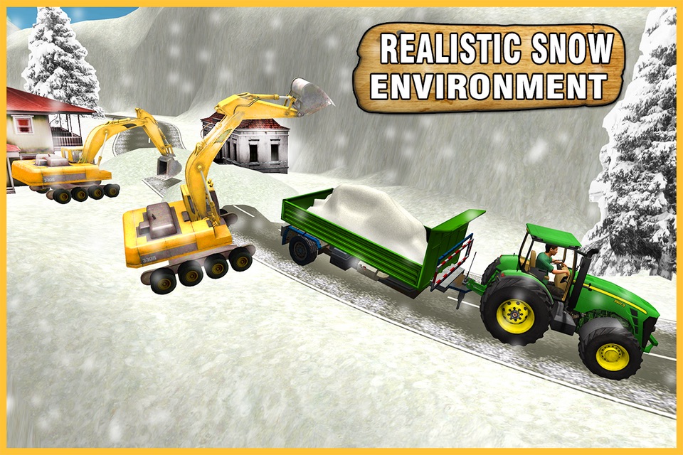 Excavator Snow Loader Tractor screenshot 2