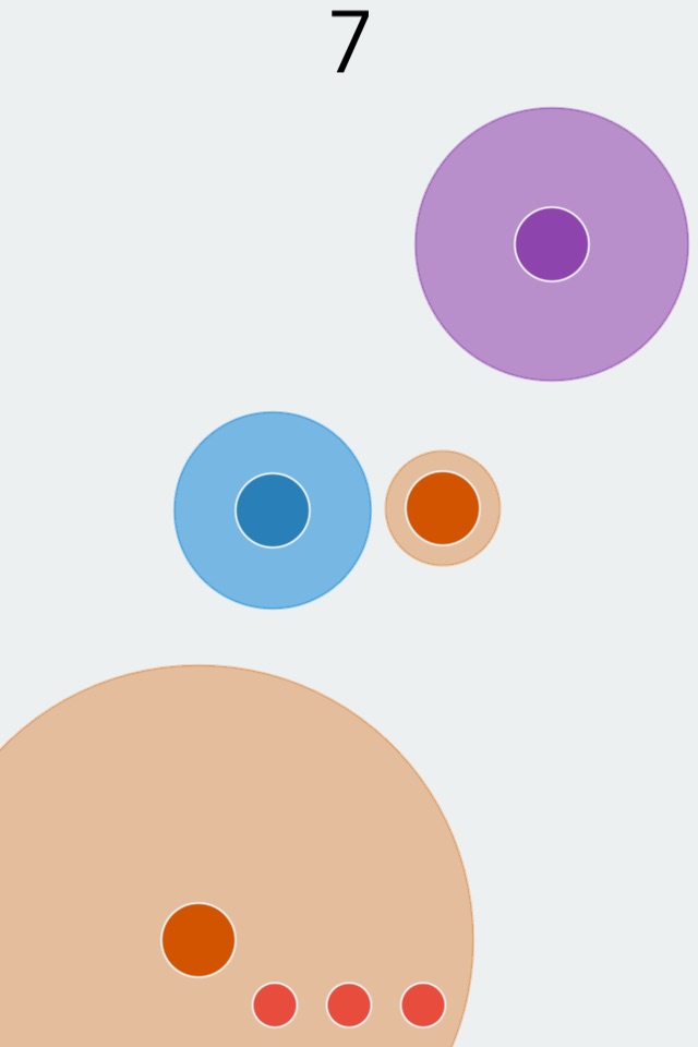 Color Dots - a minimalist arcade game screenshot 2