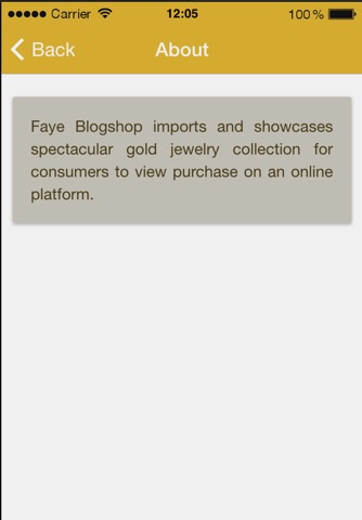 Faye jewellery screenshot 2