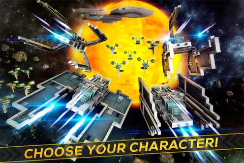 Blocky Odyssey | Space Ship Exploration Trek (Free Game) screenshot 4