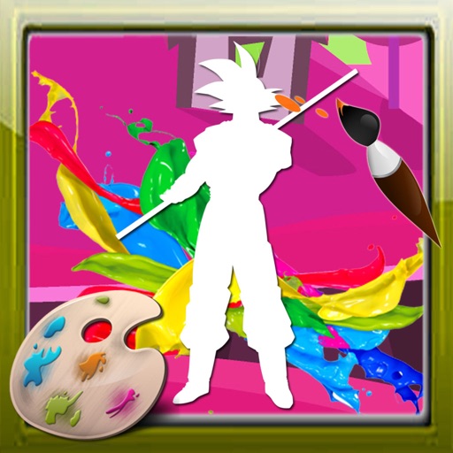 Color For Kids Games Goku Edition iOS App