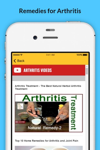 Arthritis - Signs of Arthritis and Natural Remedies screenshot 2