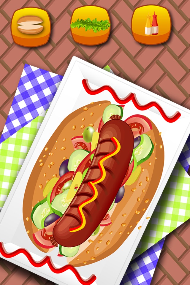 Hotdog Lite - Kitchen Cooking game for kids & girls screenshot 3