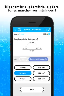 Game screenshot MathCal - Un defi math par semaine apk