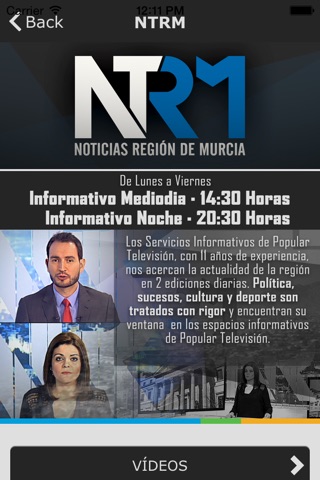 Popular TV Región de Murcia screenshot 3