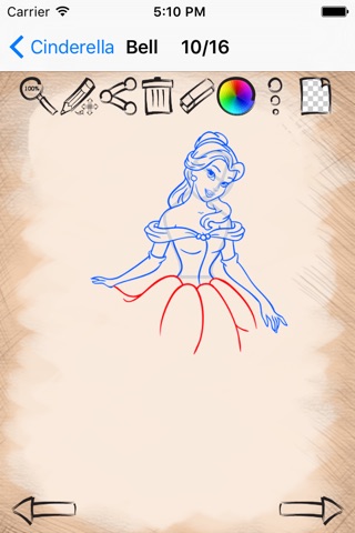 What To Draw Cinderella Princess Version screenshot 3