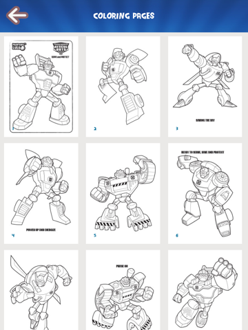 Painting Lulu Transformers Rescue Bots Coloring Appのおすすめ画像2