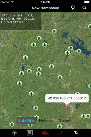 New Hampshire State Parks map! screenshot 2
