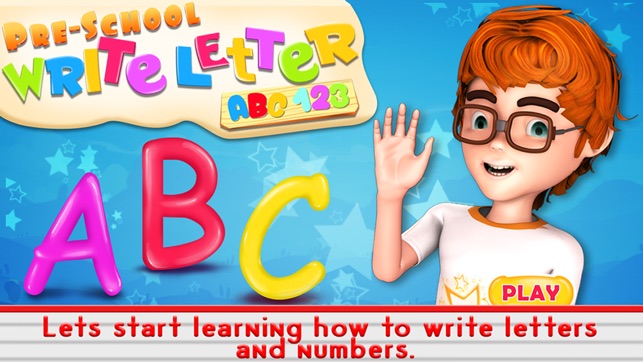 Preschool Write Letter for kid(圖1)-速報App