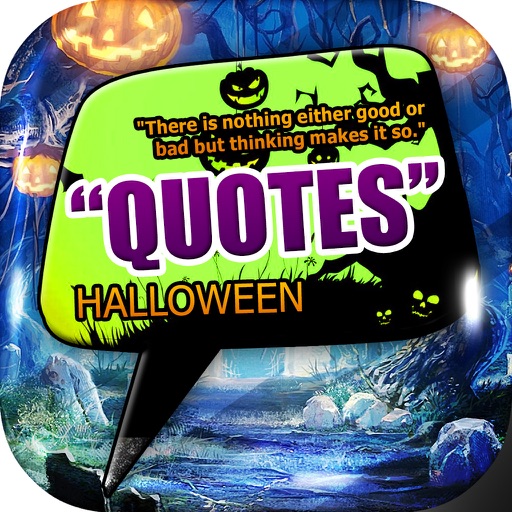 Daily Quotes Inspirational Maker “Halloween Holiday” Fashion Wallpapers Themes Pro icon
