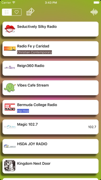 Bermuda Radio - VIBE 103