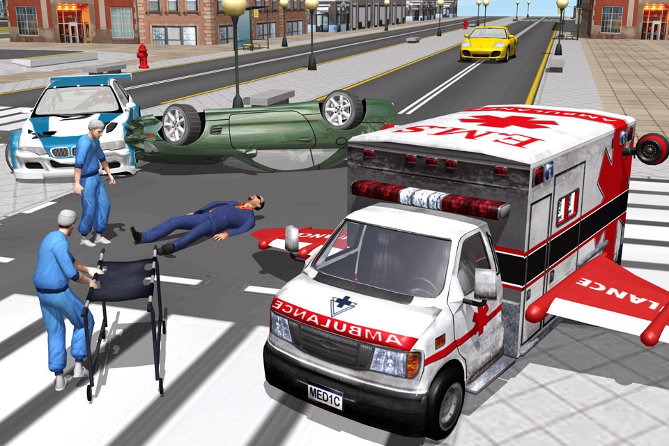 Multilevel Flying Ambulance HD Bundle ID screenshot 2