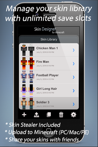 Skin Designer for Minecraft screenshot 3