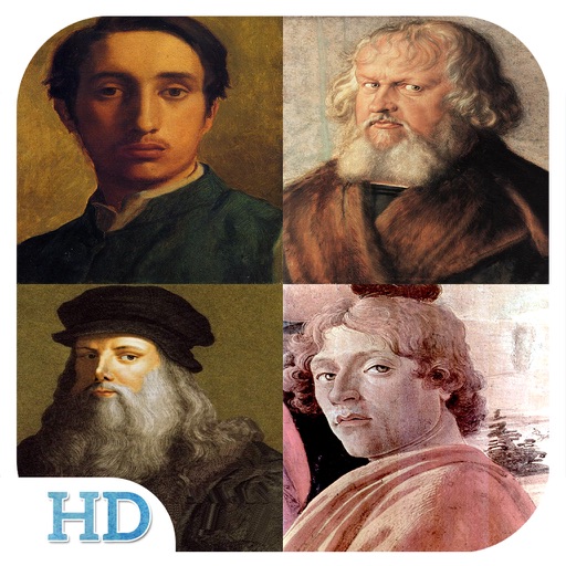 Painting Gallery HD - Leonardo da Vinci , Edgar Degas , Hieronymus Bosch , Sandro Botticelli icon