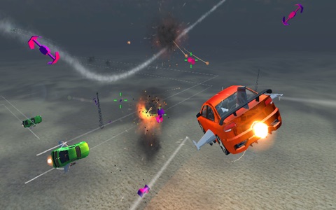 Air Car Strikes- Fly Word Wars screenshot 4