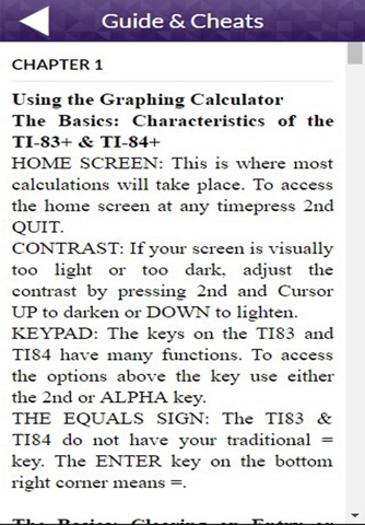 App Guide for Scientific Graphing Calculator 2 screenshot 2