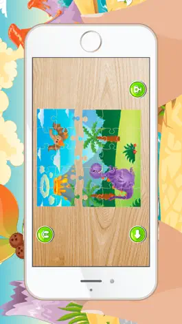 Game screenshot Динозавр Игры для детей бесплатно: Симпатичные Дино Поезд паззлы для детей дошкольного и младшего возраста hack