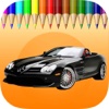 The Car Coloring Book : Educational Learning Games For Kids & Toddler