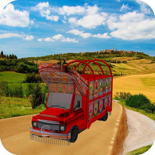 Asian Truck Driver Hill Climbing iOS App