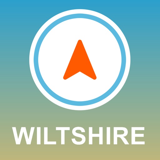 Wiltshire, UK GPS - Offline Car Navigation icon