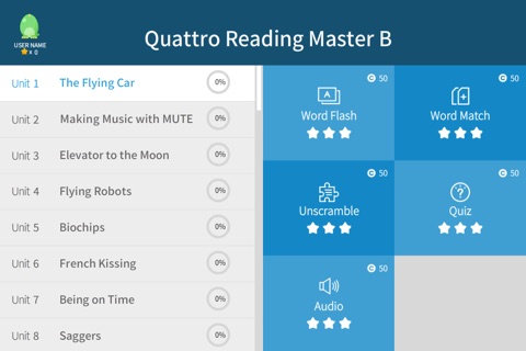 Quattro Reading Master B screenshot 3