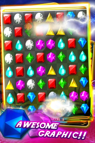 Jewels Galaxy: Match 3 Splash screenshot 2