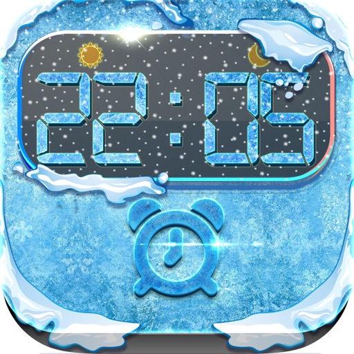 iClock – Frozen & Winter : Alarm Clock Wallpapers , Frame and Quotes Maker For Pro