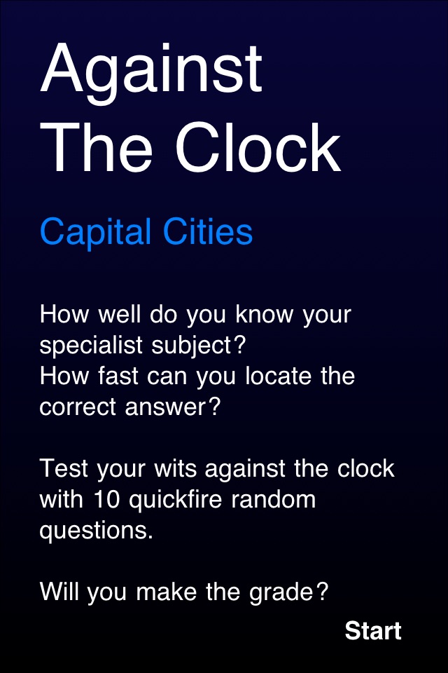 Against The Clock - Capital Cities screenshot 2