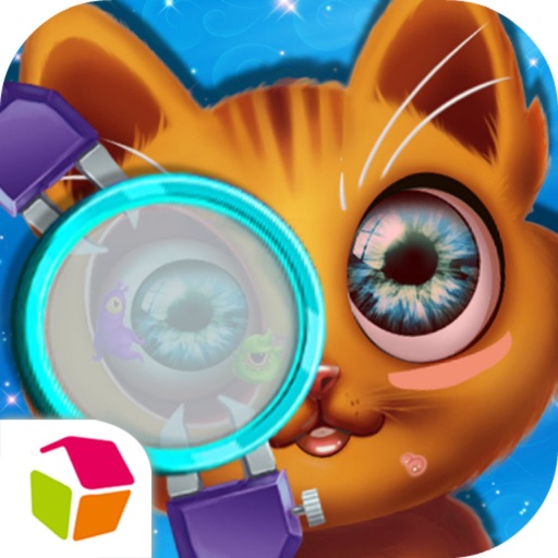 Sugary Cat's Eyes Doctor - Crazy Resort/Cute Pets Surgery iOS App