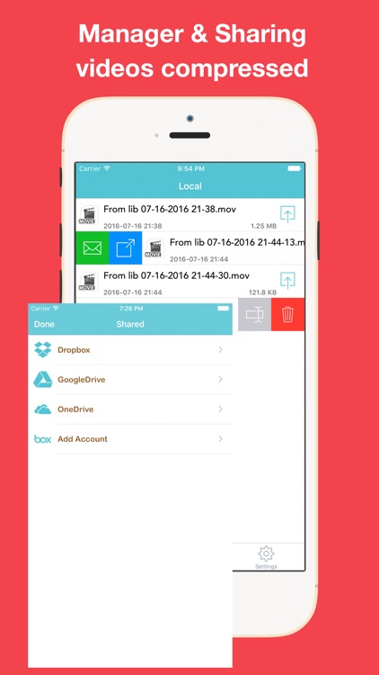 Video Compressor - Reduce video size to sync cloud screenshot-3