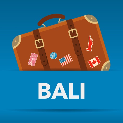 Bali offline map and free travel guide icon