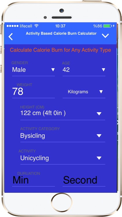 Fitness and Exercise Calculators screenshot-3