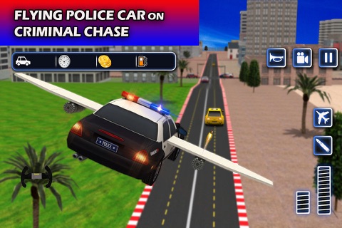 Flying Future Police Cars Pro screenshot 2