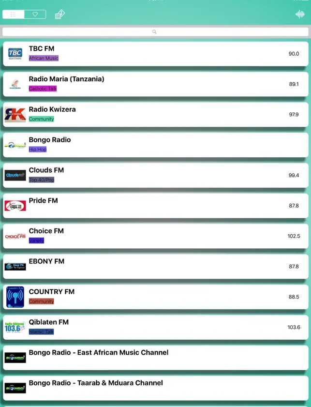 Imágen 1 Tanzania Radio Live - Music, News and Sports Free Online iphone