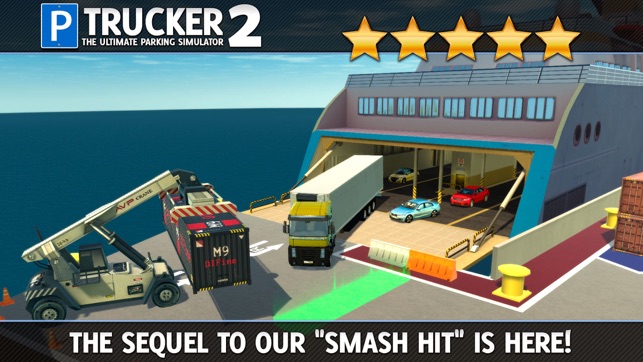 Trucker Parking Simulator 2 a Real Monster Truck & Lorry Dri(圖1)-速報App