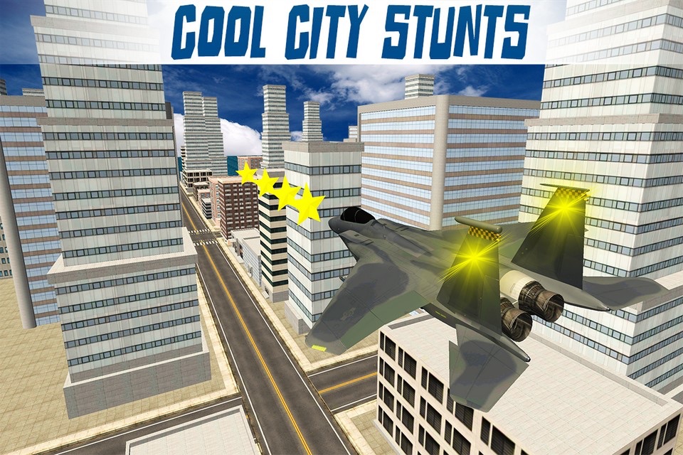 City Plane Stunts 3D screenshot 2