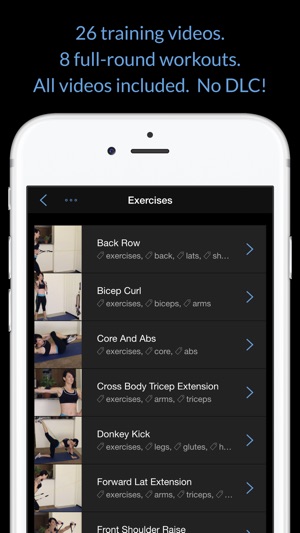 Resistance Band Training: Full Body Fitness Workouts & Exerc(圖4)-速報App