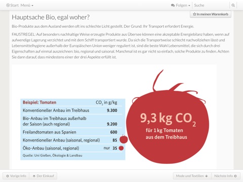 Der Nachhaltige Warenkorb screenshot 3