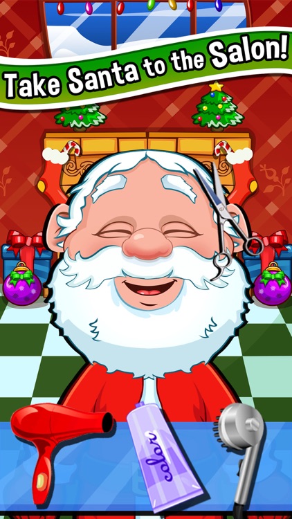 Christmas Salon Spa & Hair Makeover Games for Kids