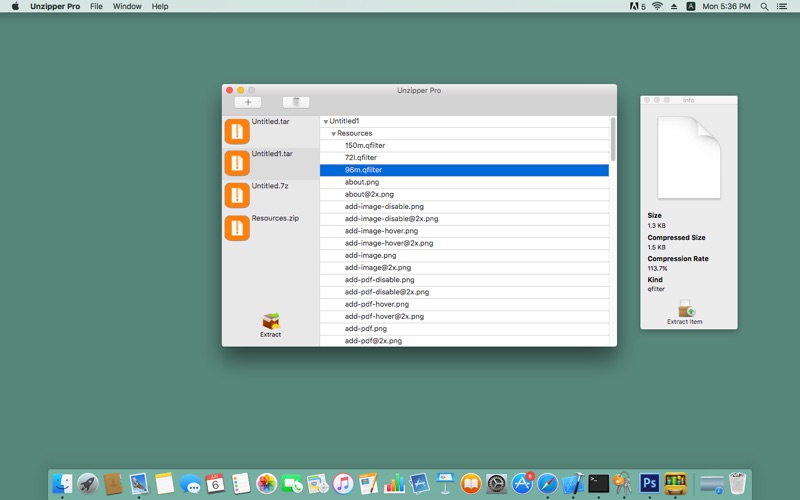Unzipper Pro - Preview&amp;Decompress Zip, Rar, Tar and 7z Archives thumbnail 1