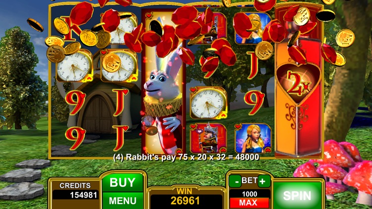 Alice Gold Wonderland Slots