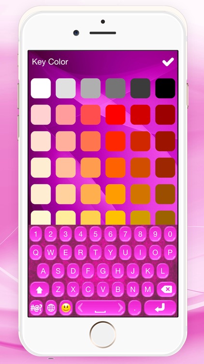 Pink Keyboard for iPhone – Cute Font.s & Fancy Background Skin.s for Girls screenshot-4