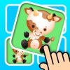 Animal memo card match 3D - Train your kids brain with lovely zoo animals and pets