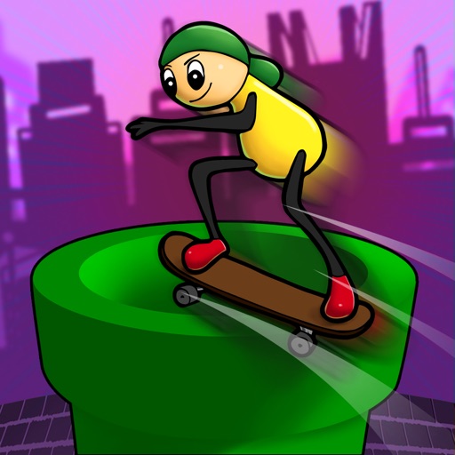 Stickman Skater Grind: Tech Board Skate Nation Pro